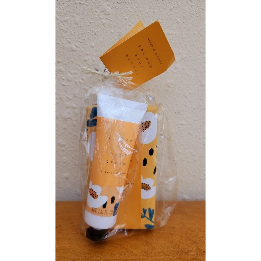 Addison & Gates Lychee Rose Duo‎ Gift Set Hand Cream Soap Animal Test-free Vegan